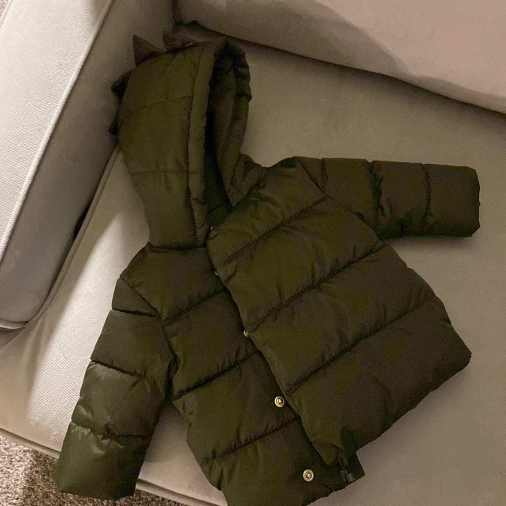 Old navy puffy dinosaur coat